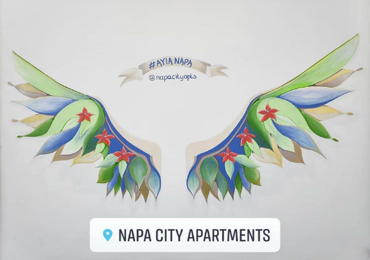 Napa City Apartments Ayia Napa Exterior foto